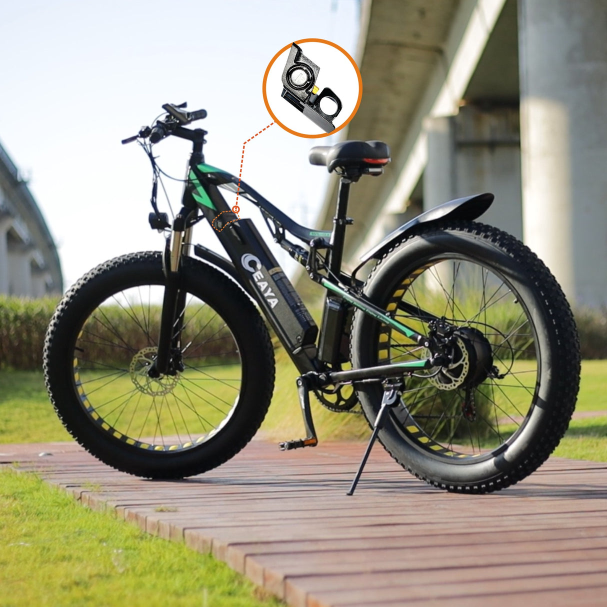 Bloqueo de batería para WL01/MX03