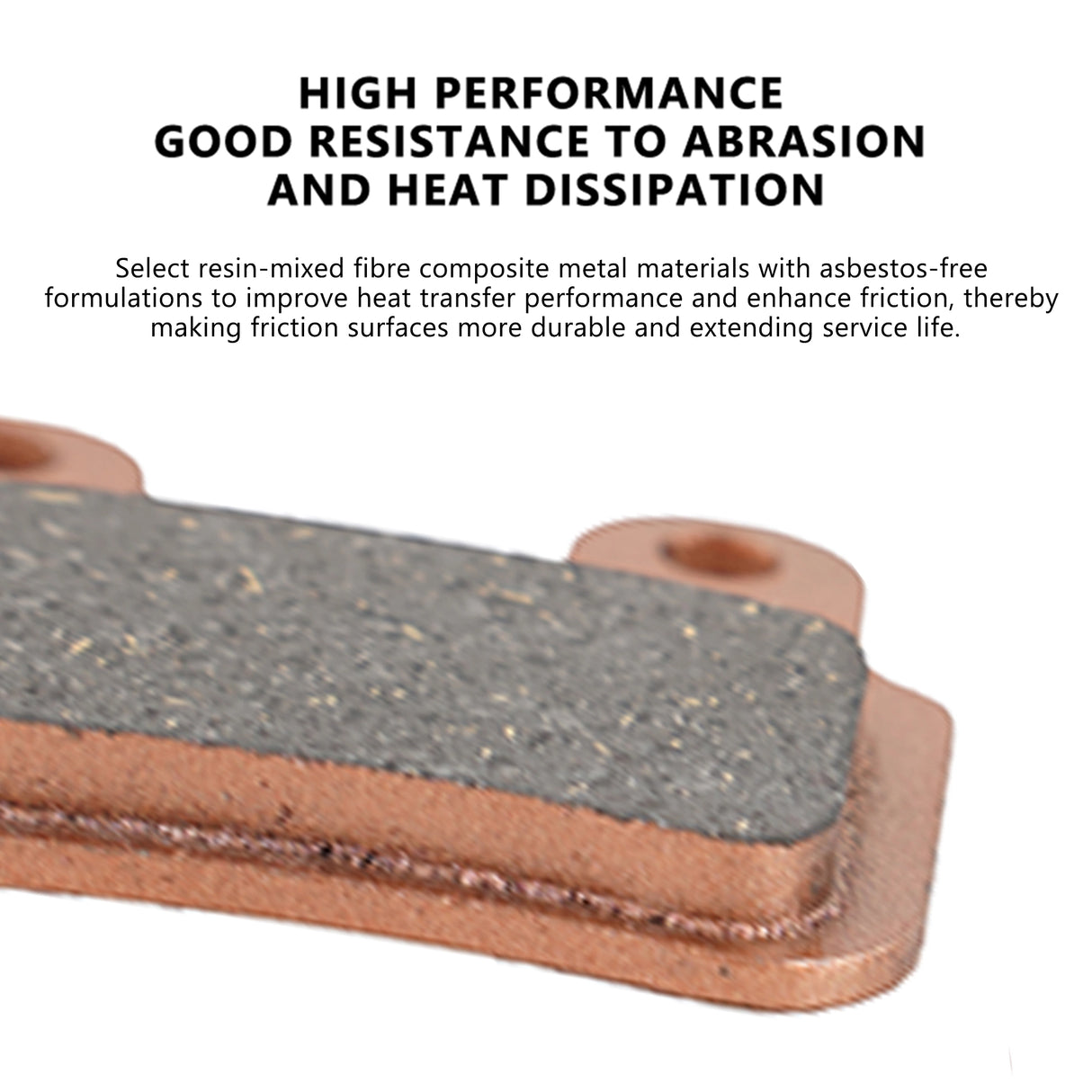 Bicycle Semi-Metallic Brake Pads KTET-XD