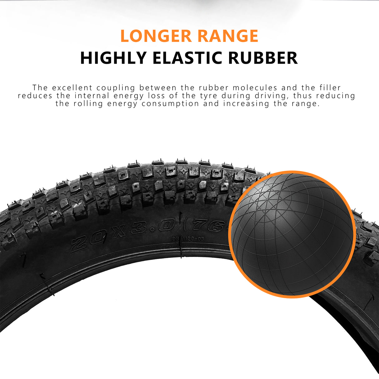 Fat Bike Tire 20*3.0 Inch