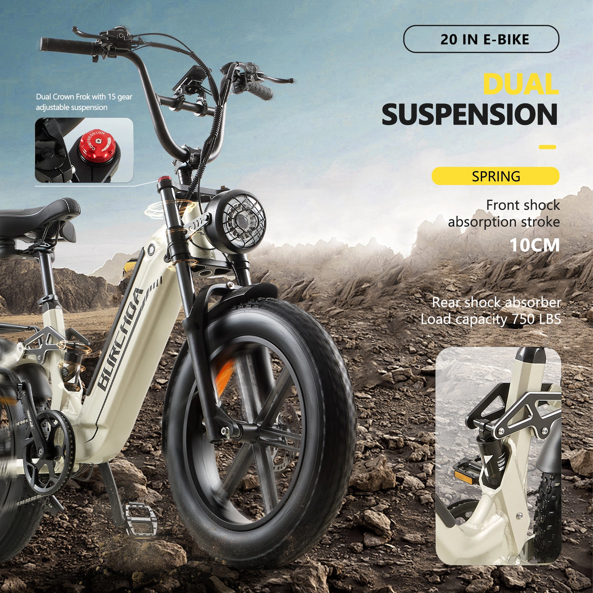 Vélo électrique BURCHDA AZ20