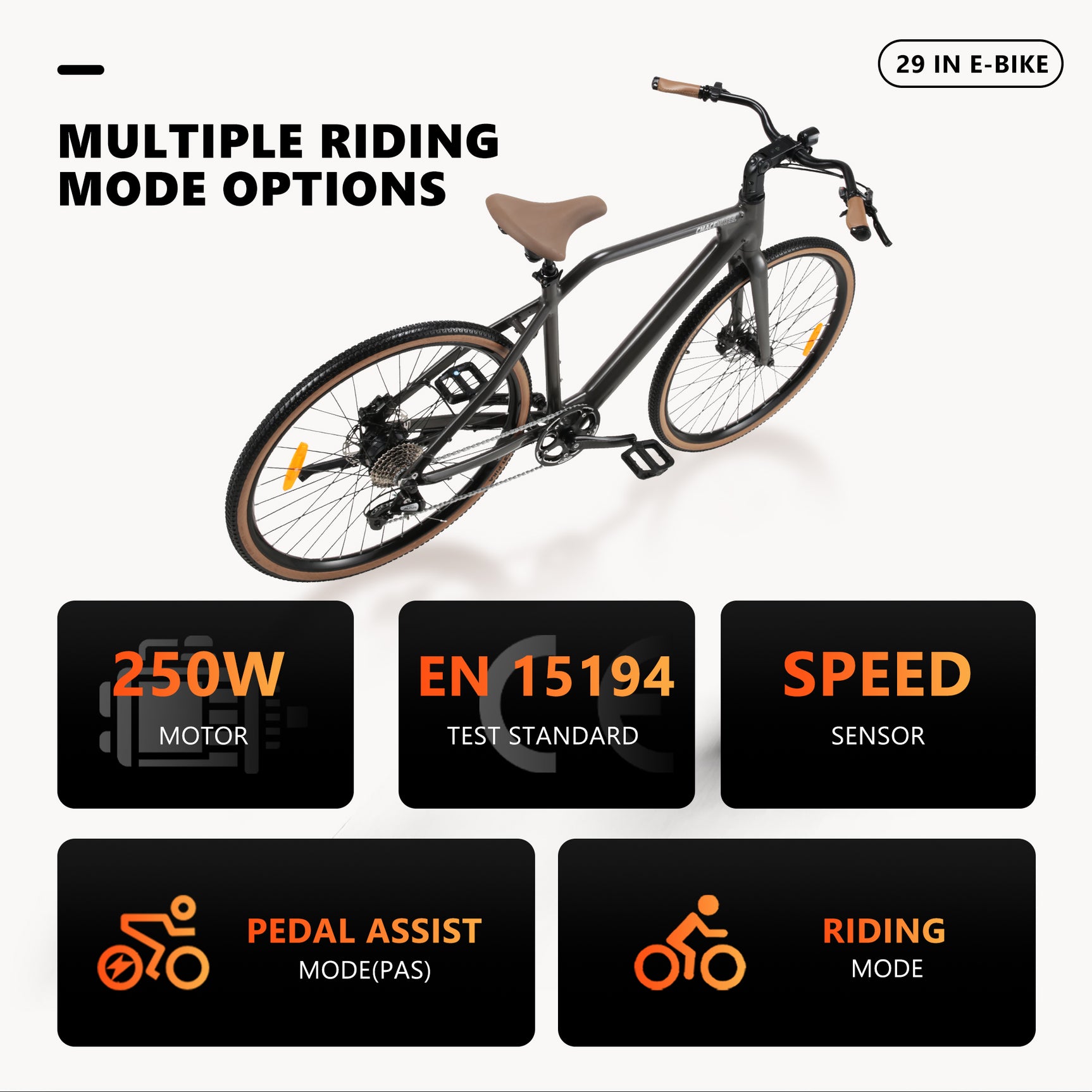 CMACEWHEEL Electric Bike F700-Cadence Sensor