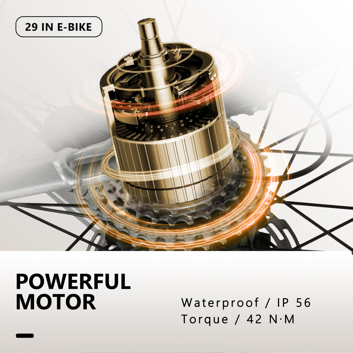 CMACEWHEEL Vélo électrique F700-Capteur de cadence