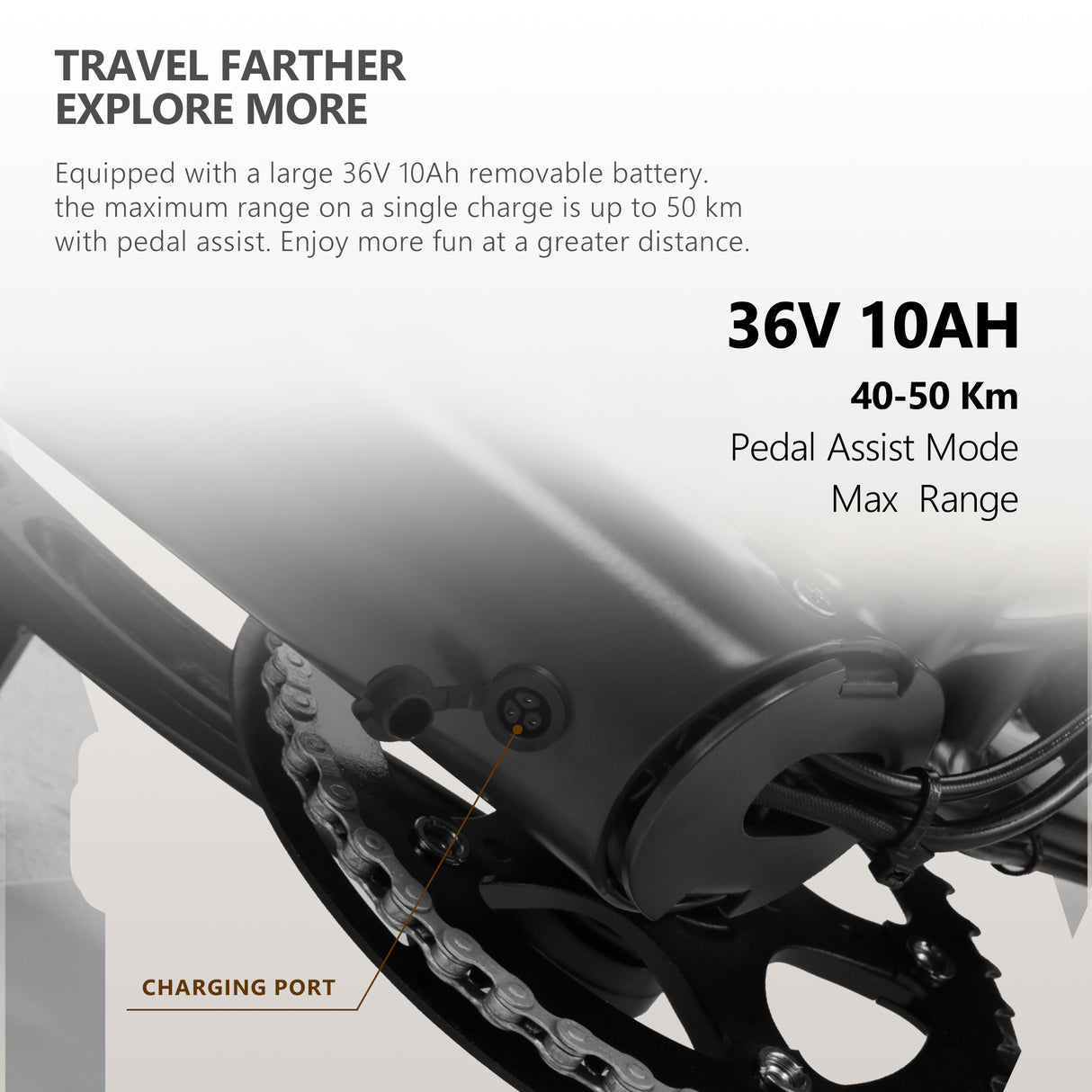 CMACEWHEEL Vélo électrique F700-Capteur de cadence