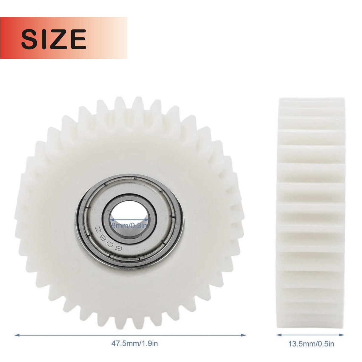 Moteur de moyeu de roue de vélo électrique à engrenages planétaires 36 dents