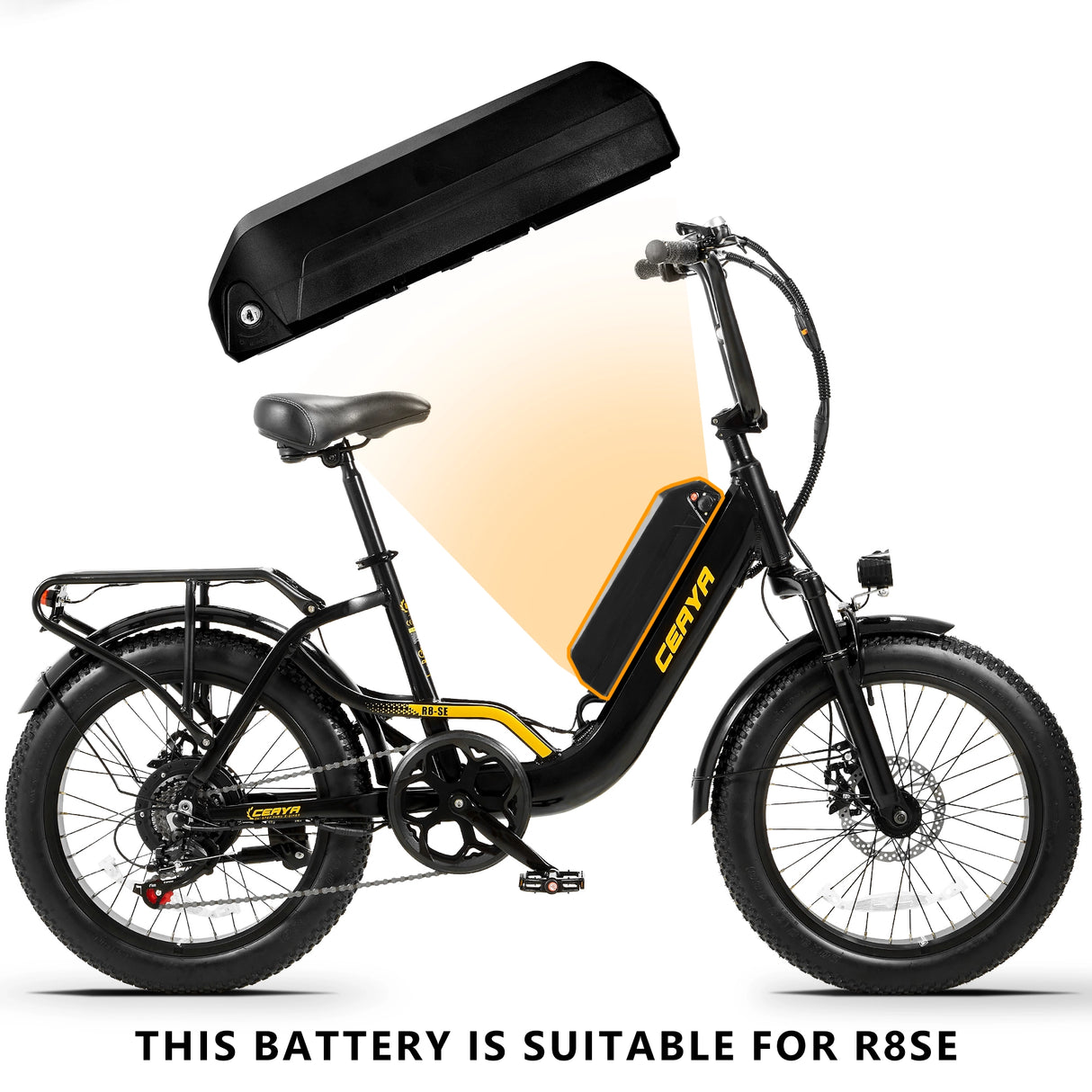 Batterie de vélo électrique 48V15AH pour R8SE