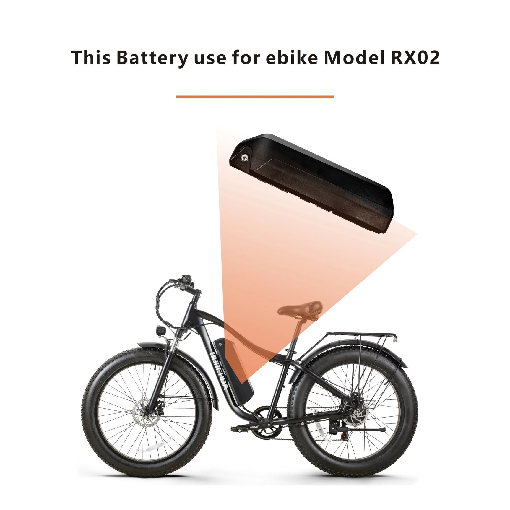 Batterie de vélo électrique 48V15AH pour RX02