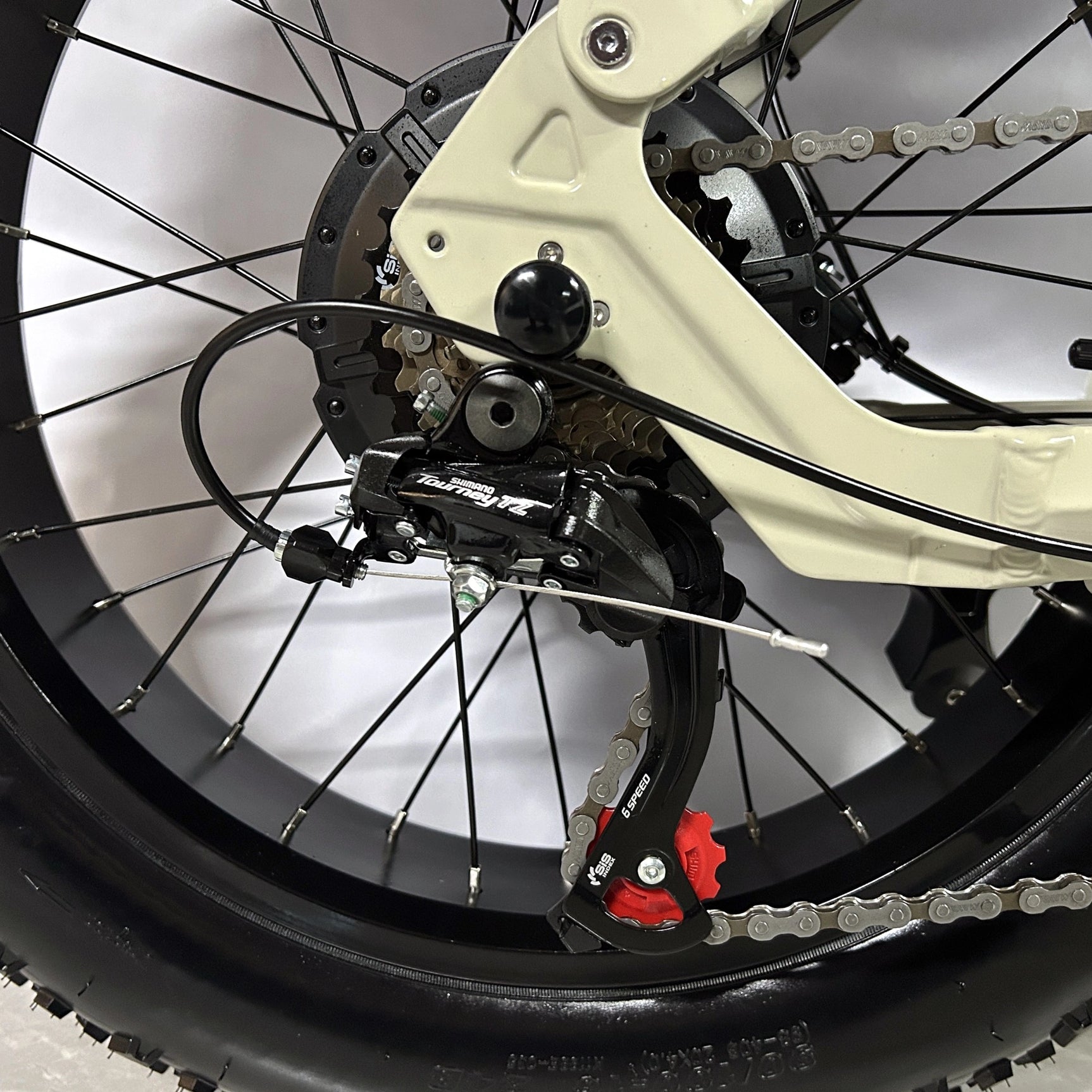 Deragliatore posteriore per bicicletta 6/7 velocità