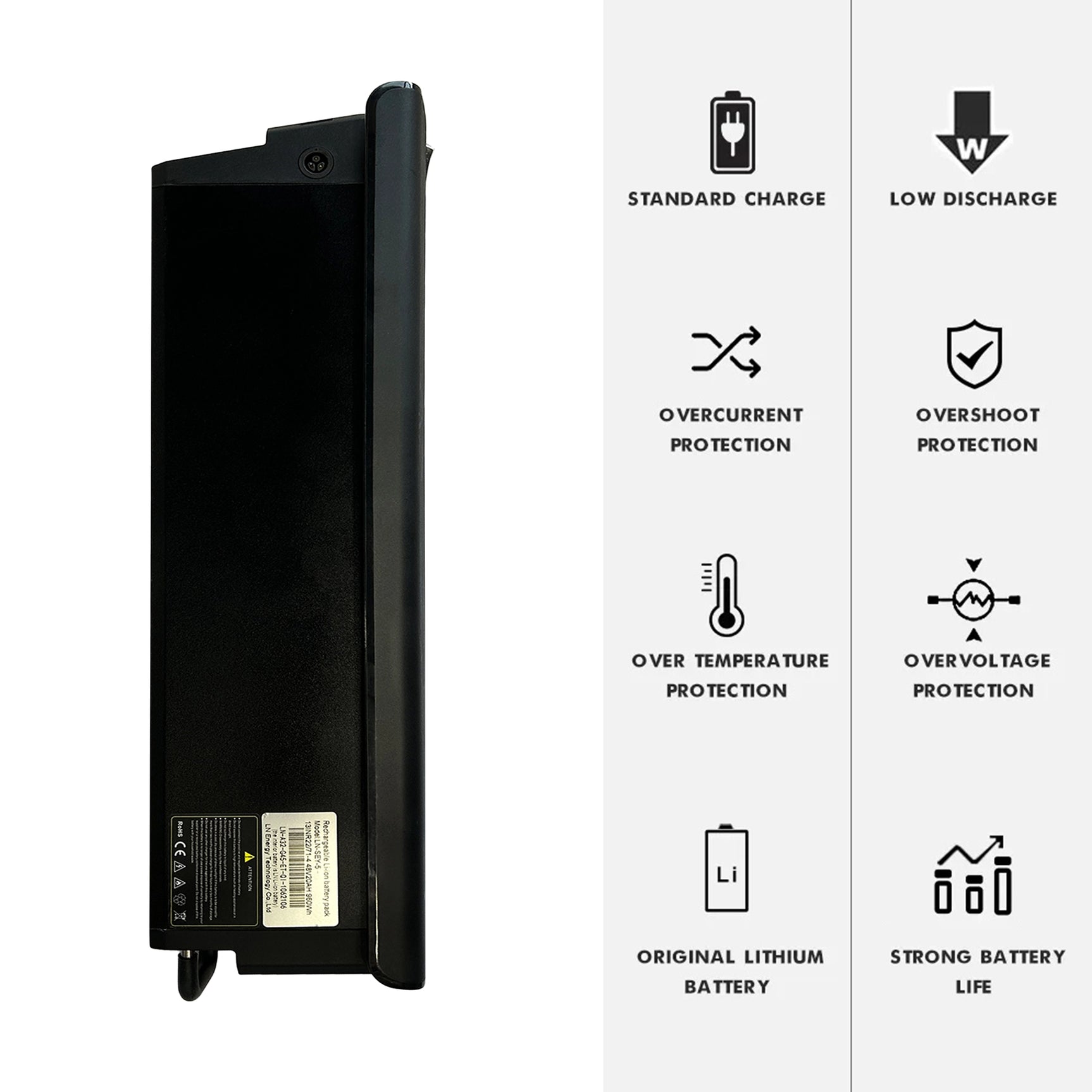 Electric Bike Battery 48V20AH for A20 PRO / AZ20 / HQ20