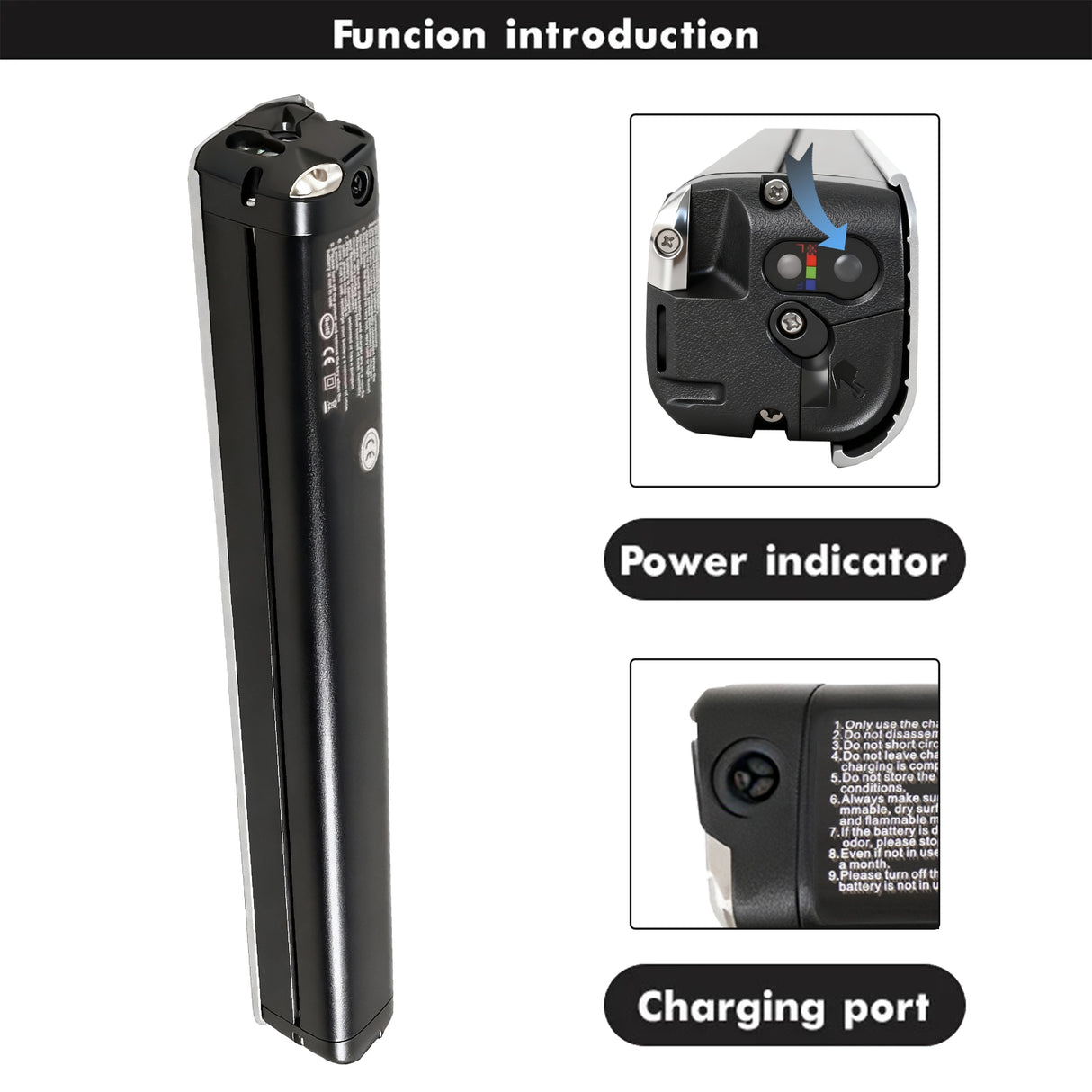 Batterie de vélo électrique pour CMACEWHEEL F700-B
