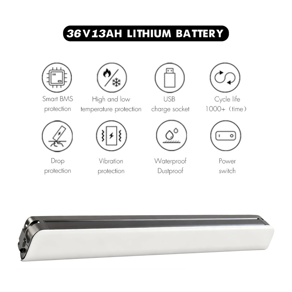 Batterie de vélo électrique pour CMACEWHEEL F700-B