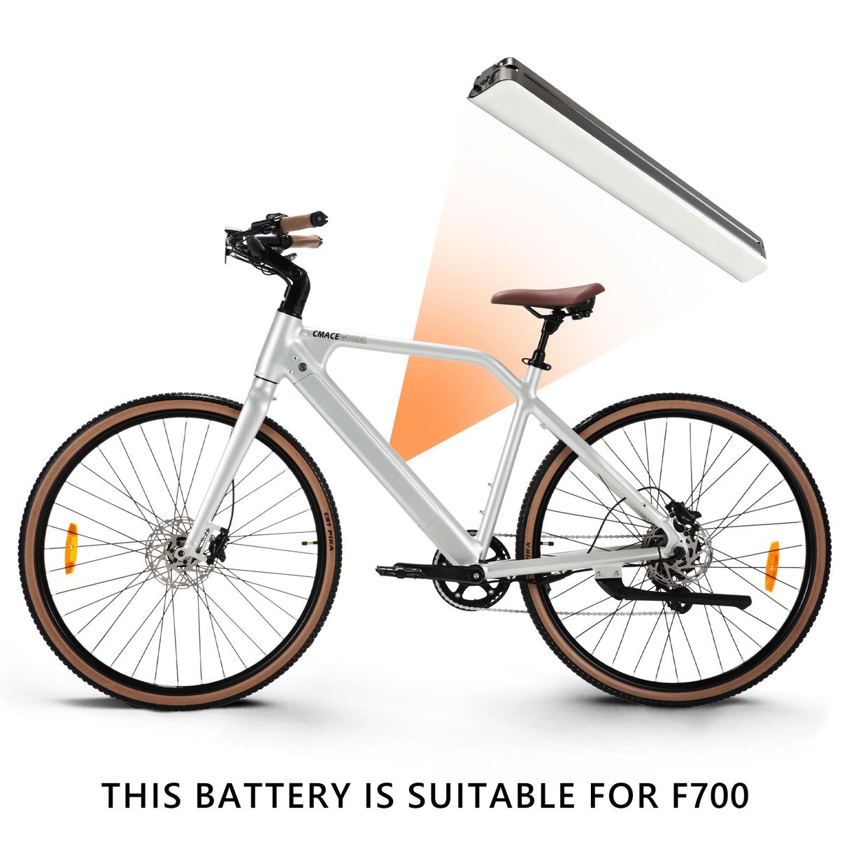 Batterie de vélo électrique pour CMACEWHEEL F700-B