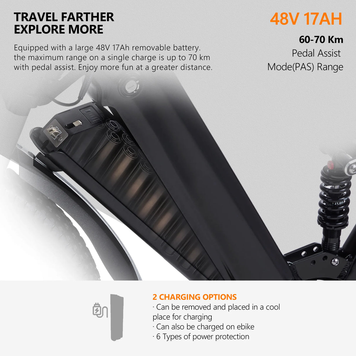 CMACEWHEEL Vélo électrique AL26 MAX