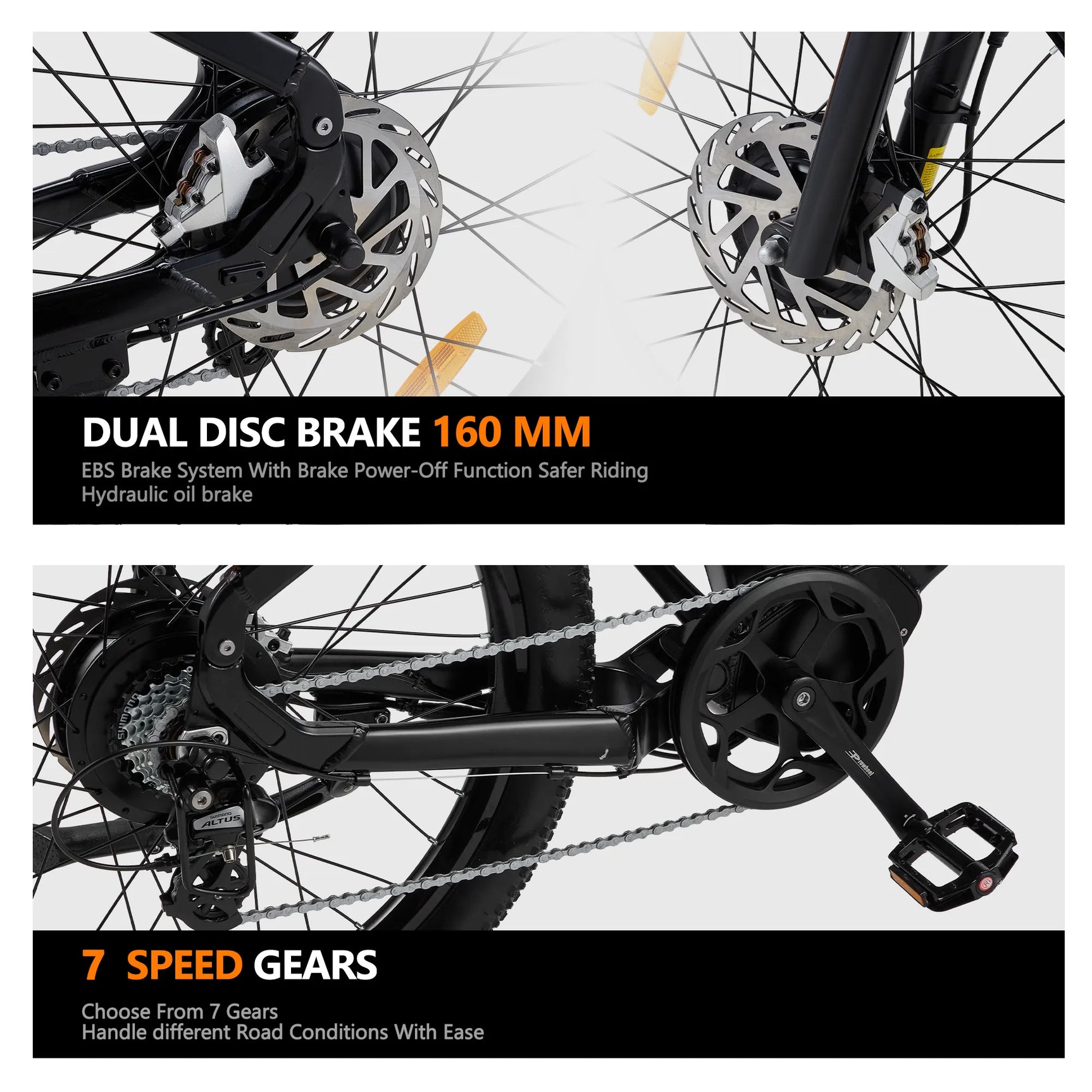 CMACEWHEEL Electric Bike AL26 MAX