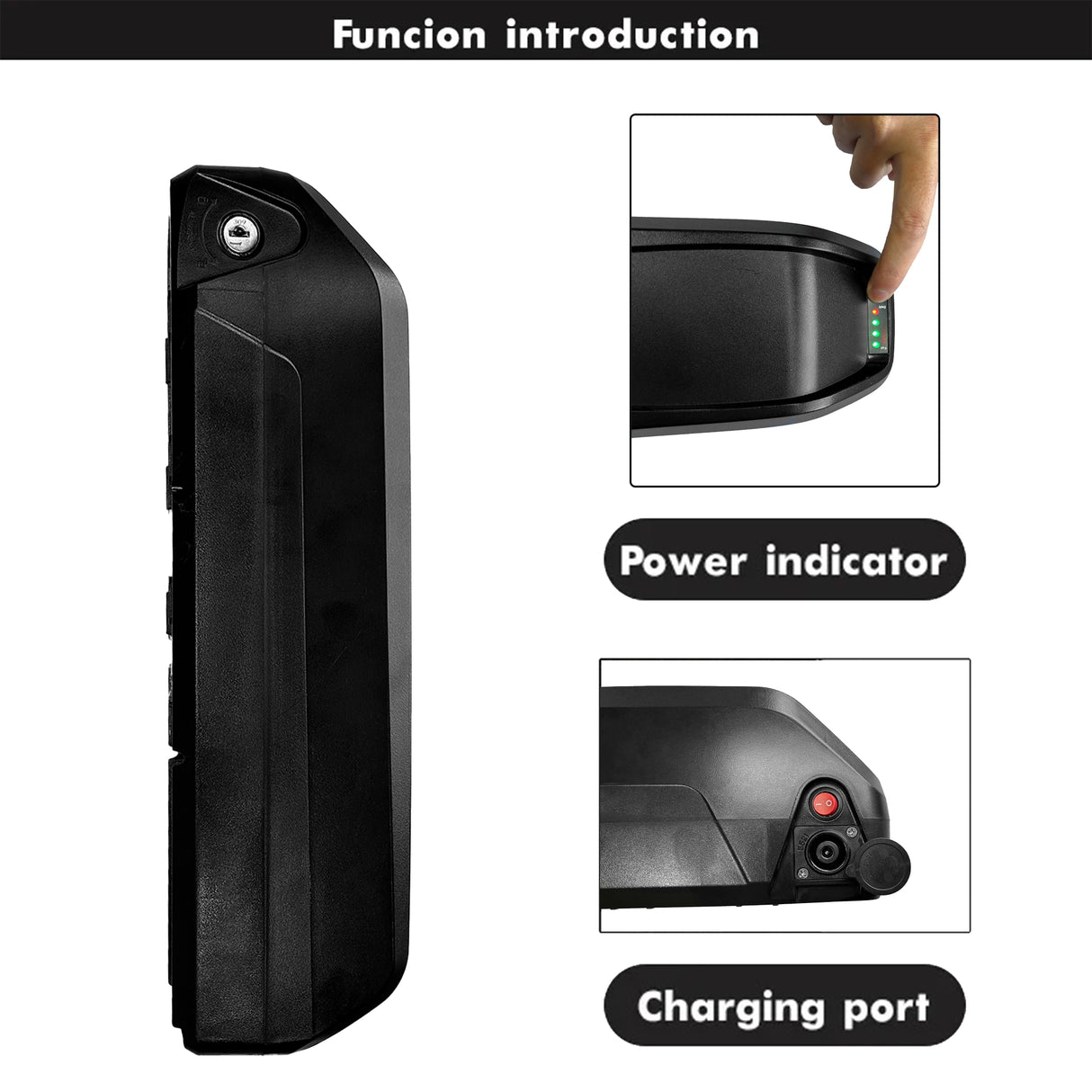 Batterie de vélo électrique 48V15AH pour R8SE