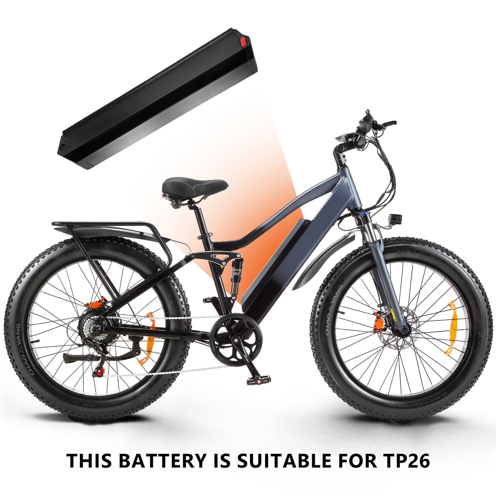 Batteria bici elettrica 48V18AH per TP26 / TP26 MINI /J26