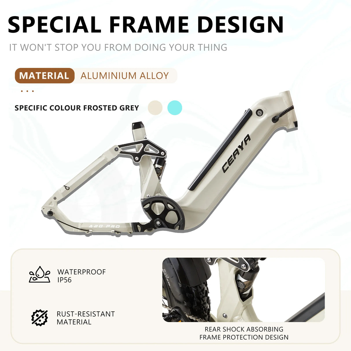 CEAYA Vélo électrique A20PRO