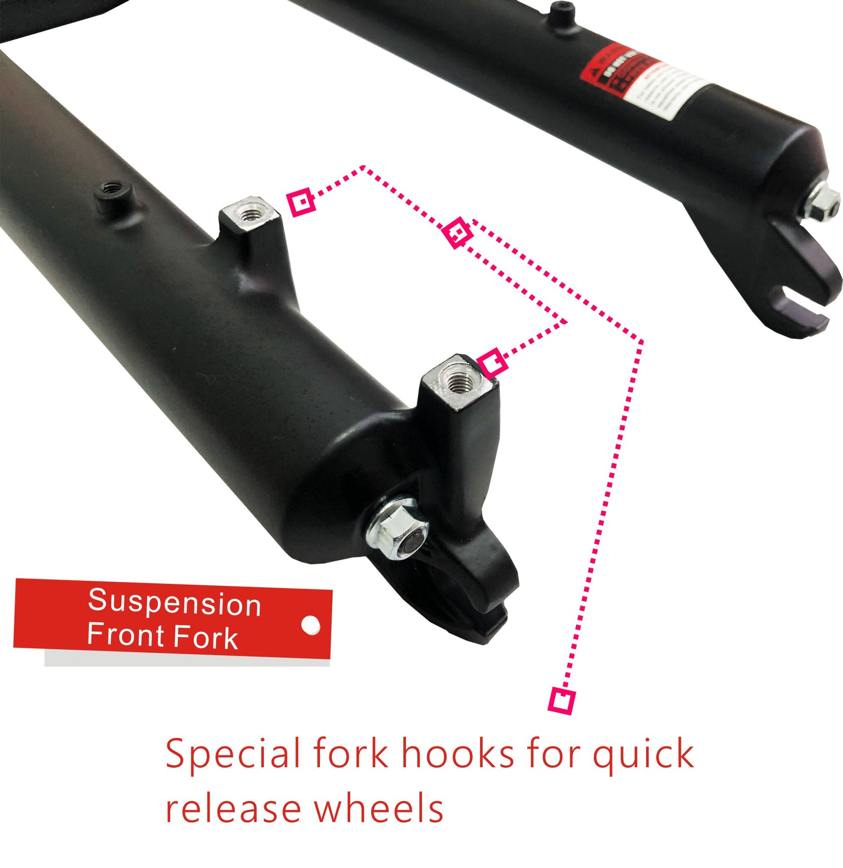 26*4.0IN Fat Bike Front Fork Suspension