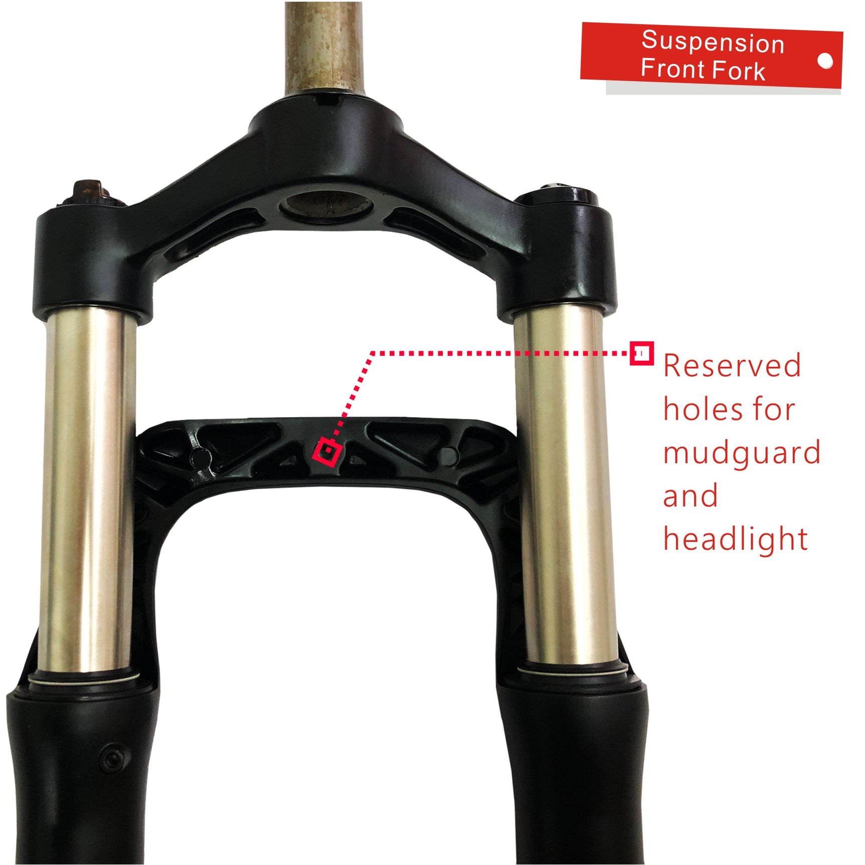 26*4.0IN Fat Bike Front Fork Suspension