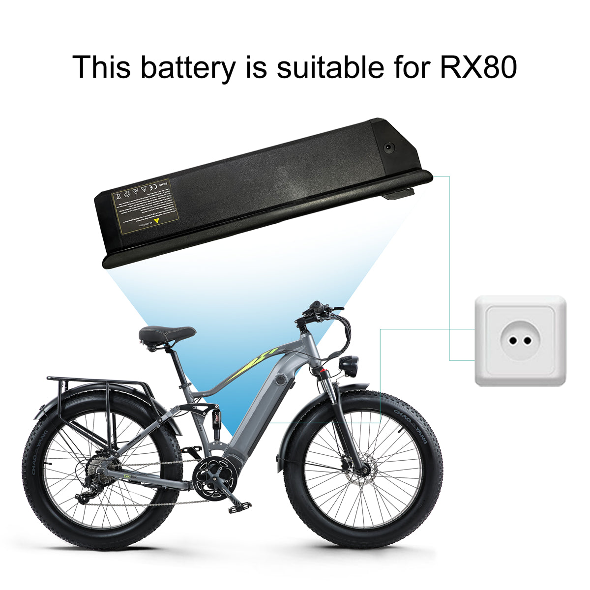 Electric Bike Battery for RX50 / RX80