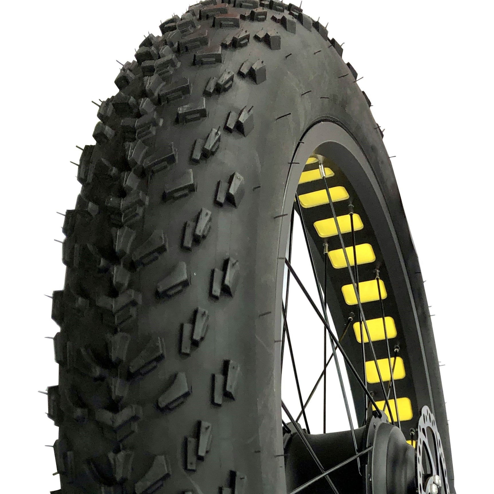 Electric Bike Rear Wheel Set (26X4.0" Fat Tire)