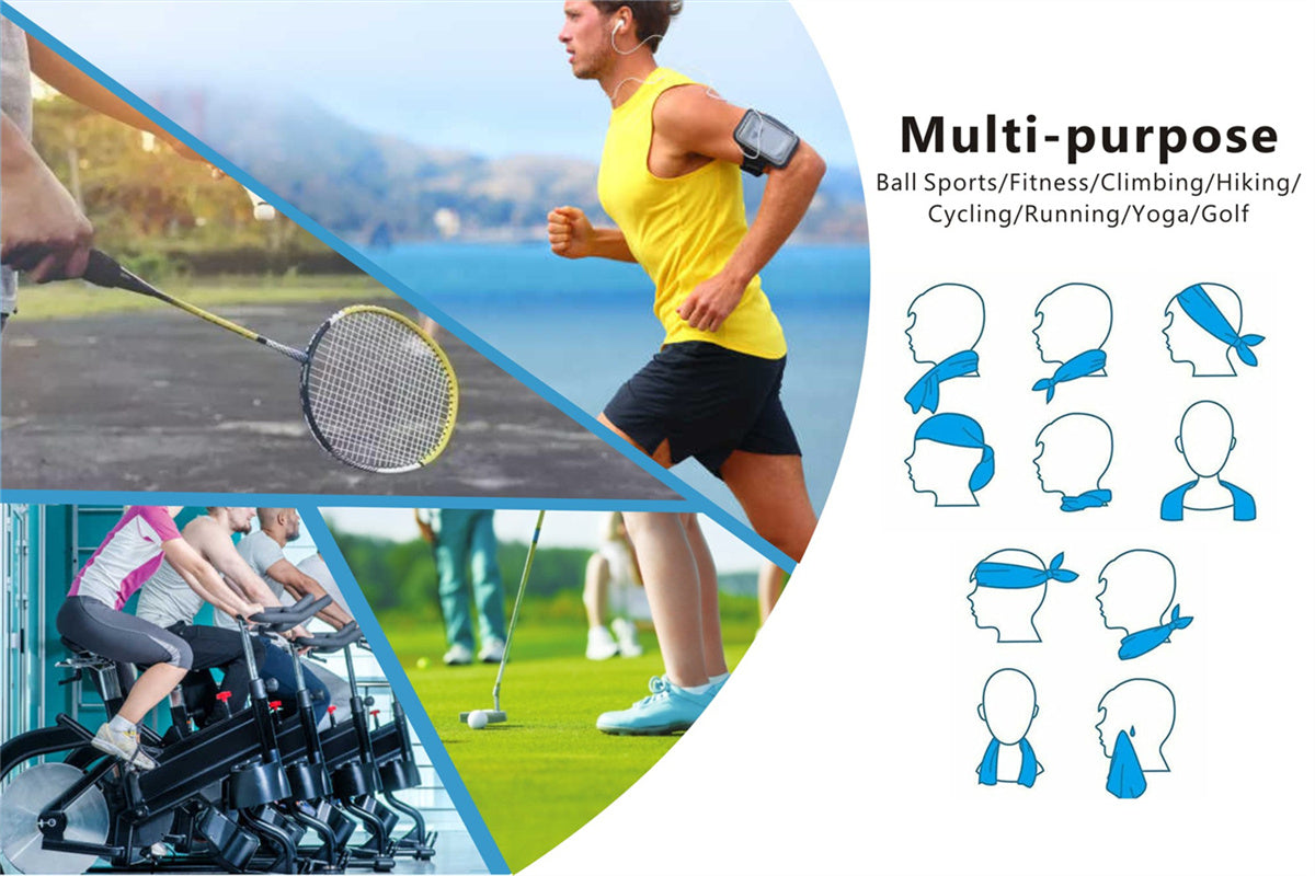 Asciugamani rinfrescanti sportivi