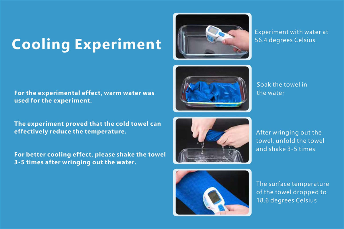 Asciugamani rinfrescanti sportivi