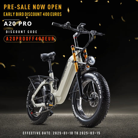 🚴‍♂️ Brand new electric bike A20PRO, the future of cycling is now! 🚴‍♀️
