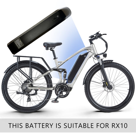 Batería de bicicleta eléctrica 48V17.5AH para RX90/RX10