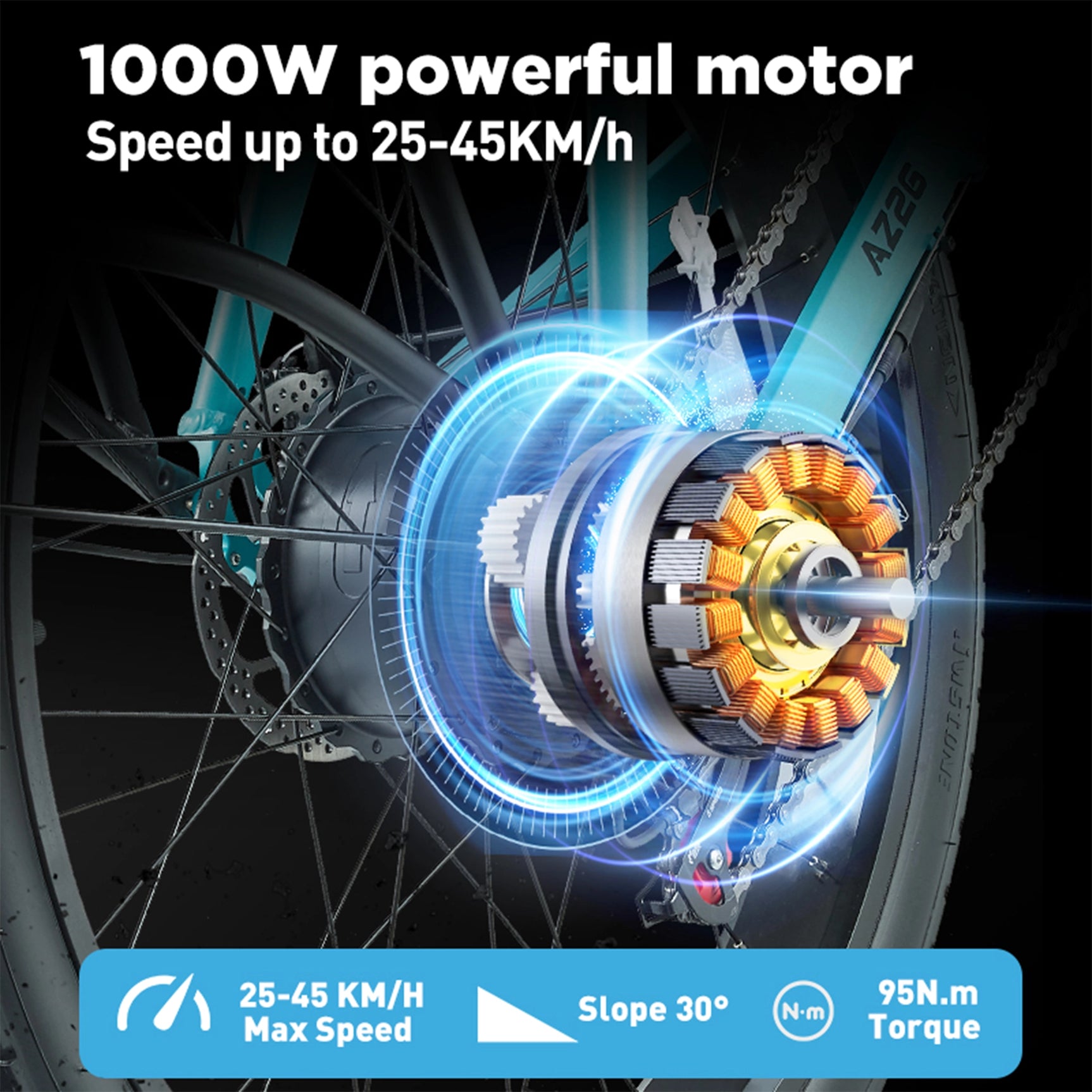 BURCHDA Electric Bike AZ26