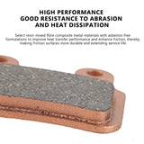 Bicycle Semi-Metallic Brake Pads KTET-XD