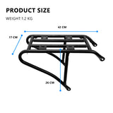 Portapacchi Posteriore per ebike R8SE