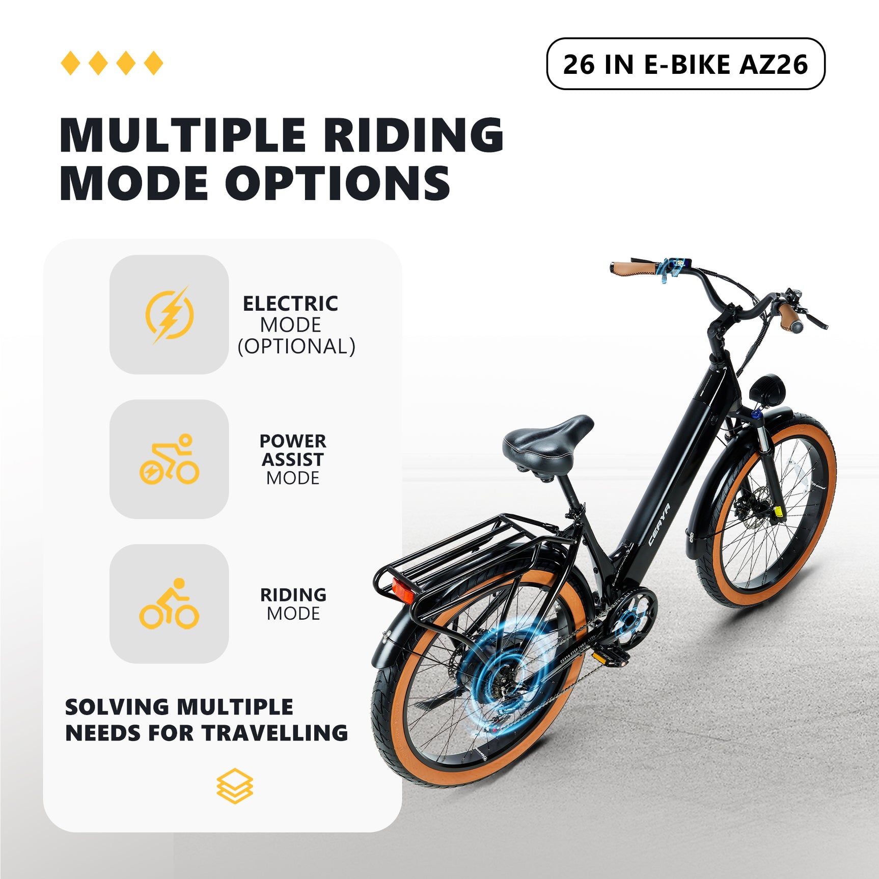 CEAYA Electric Bike AZ26