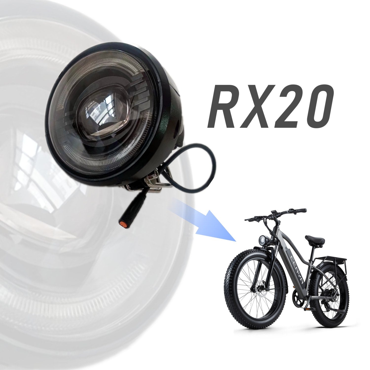 Elektro-Fahrrad-Scheinwerfer SZFJ-D-038 – CEAYA Ebike Store