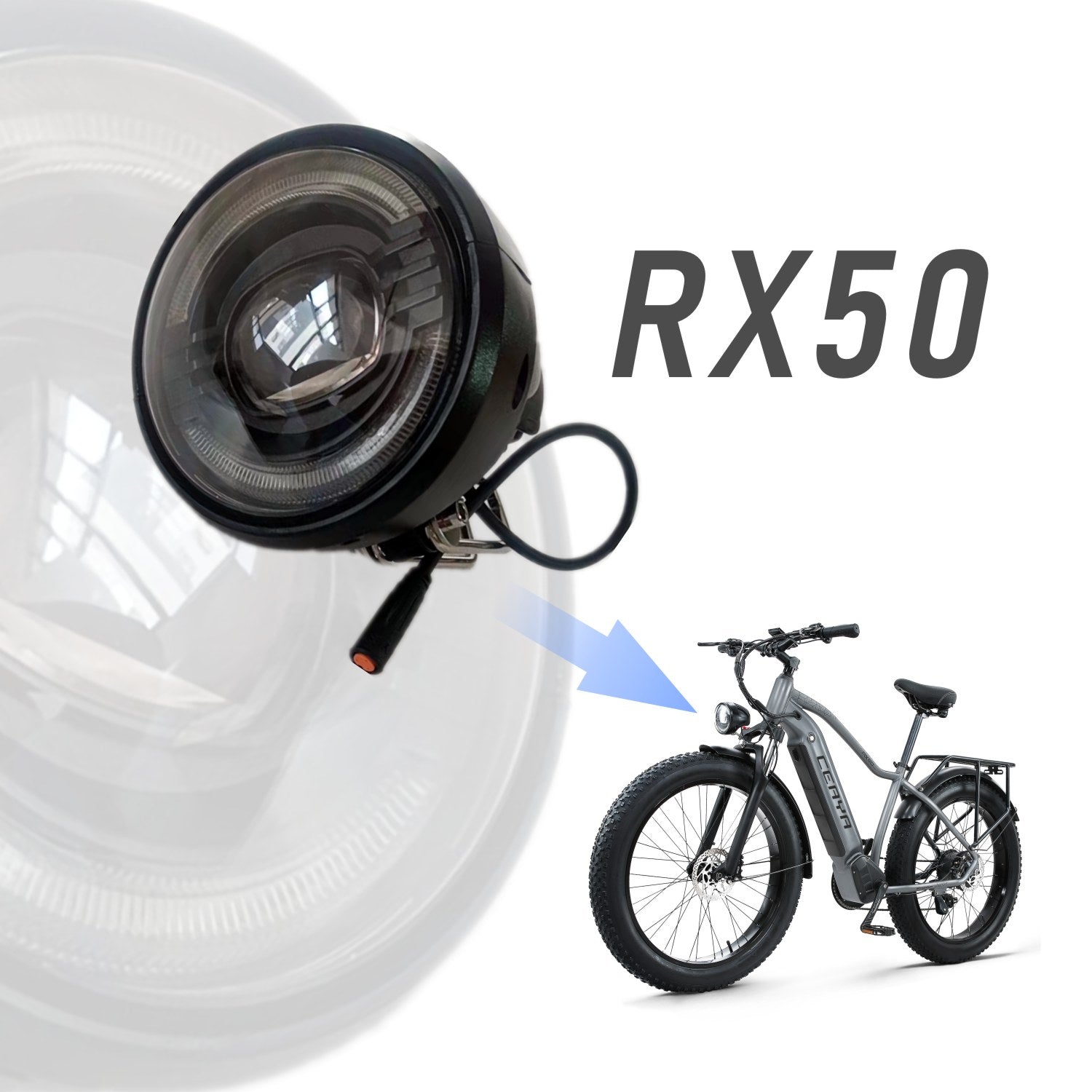 Elektro-Fahrrad-Scheinwerfer SZFJ-D-038 – CEAYA Ebike Store