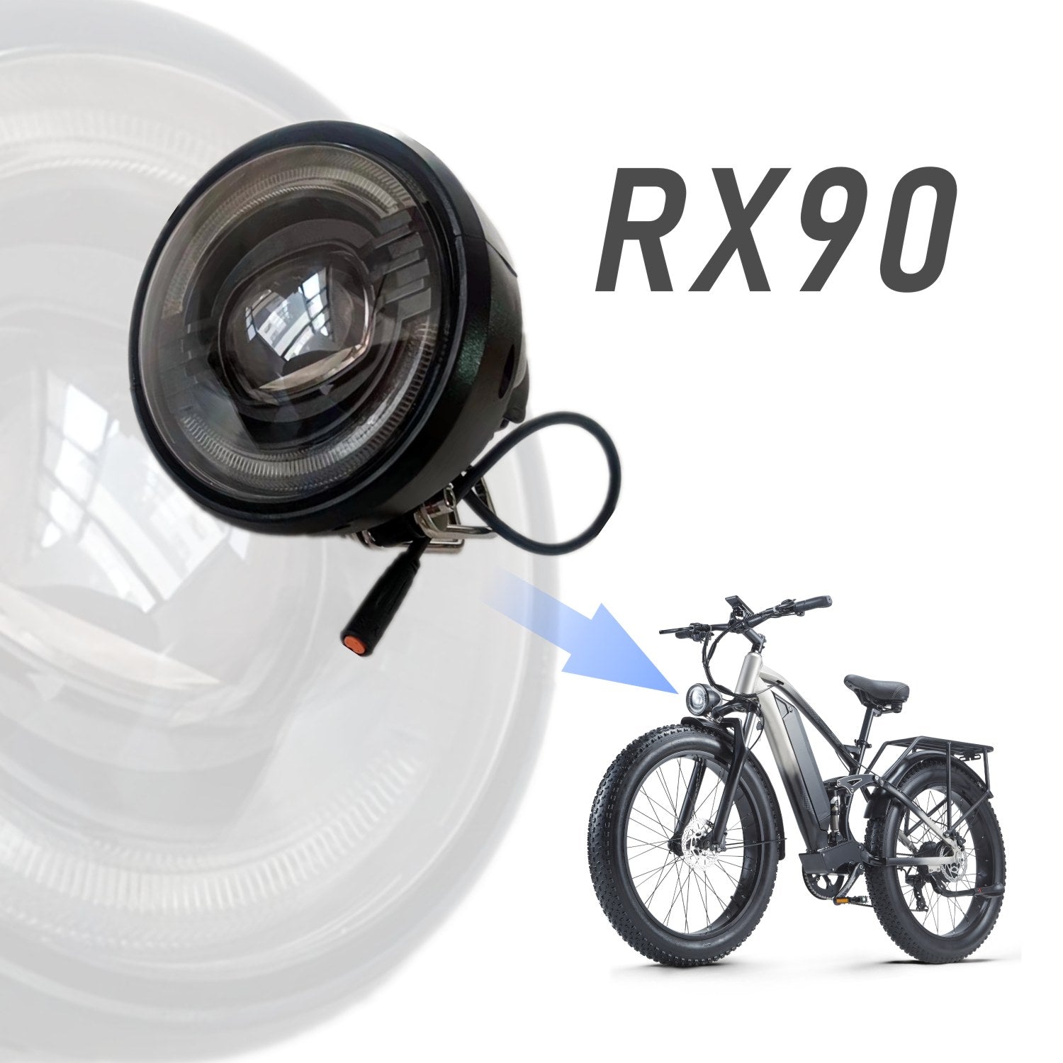 Electric Bike Headlight SZFJ-D-038 – CEAYA Ebike Store Electric Bike Headlight SZFJ-D-038 – CEAYA Ebike Store