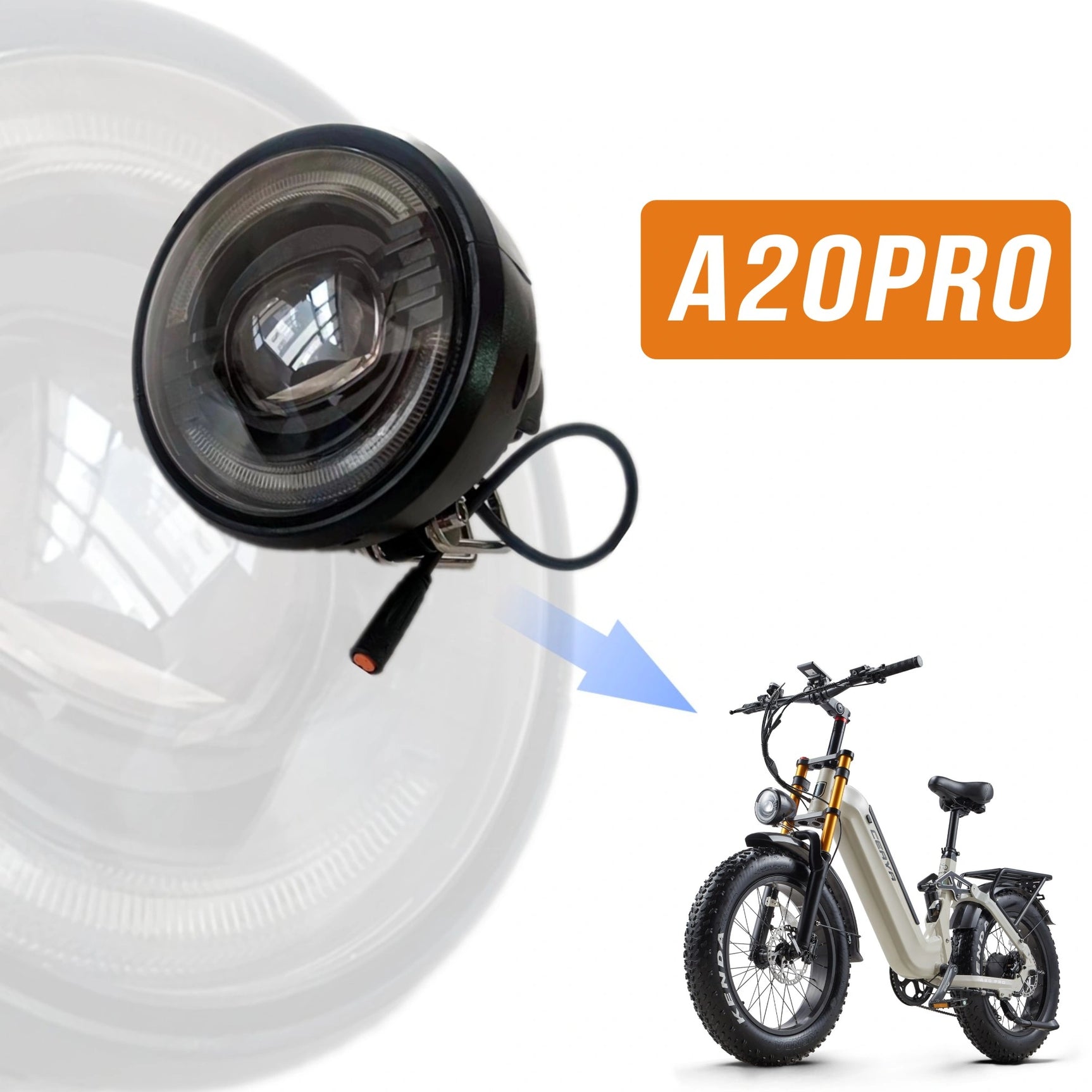 Electric Bike Headlight SZFJ-D-038