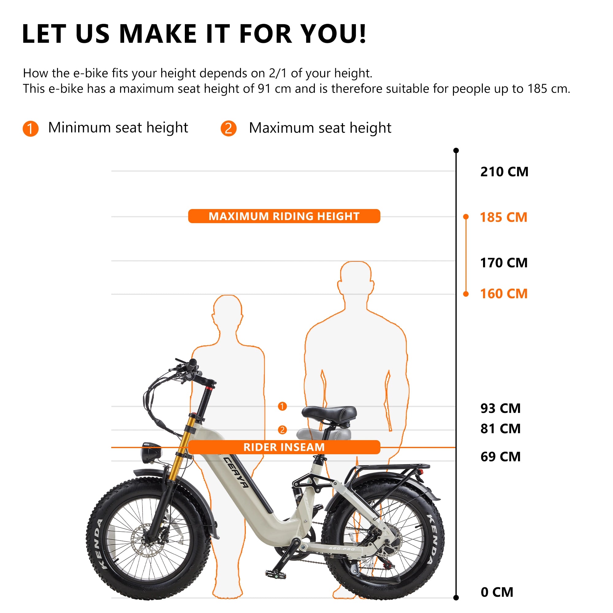 CEAYA Electric Bike A20PRO