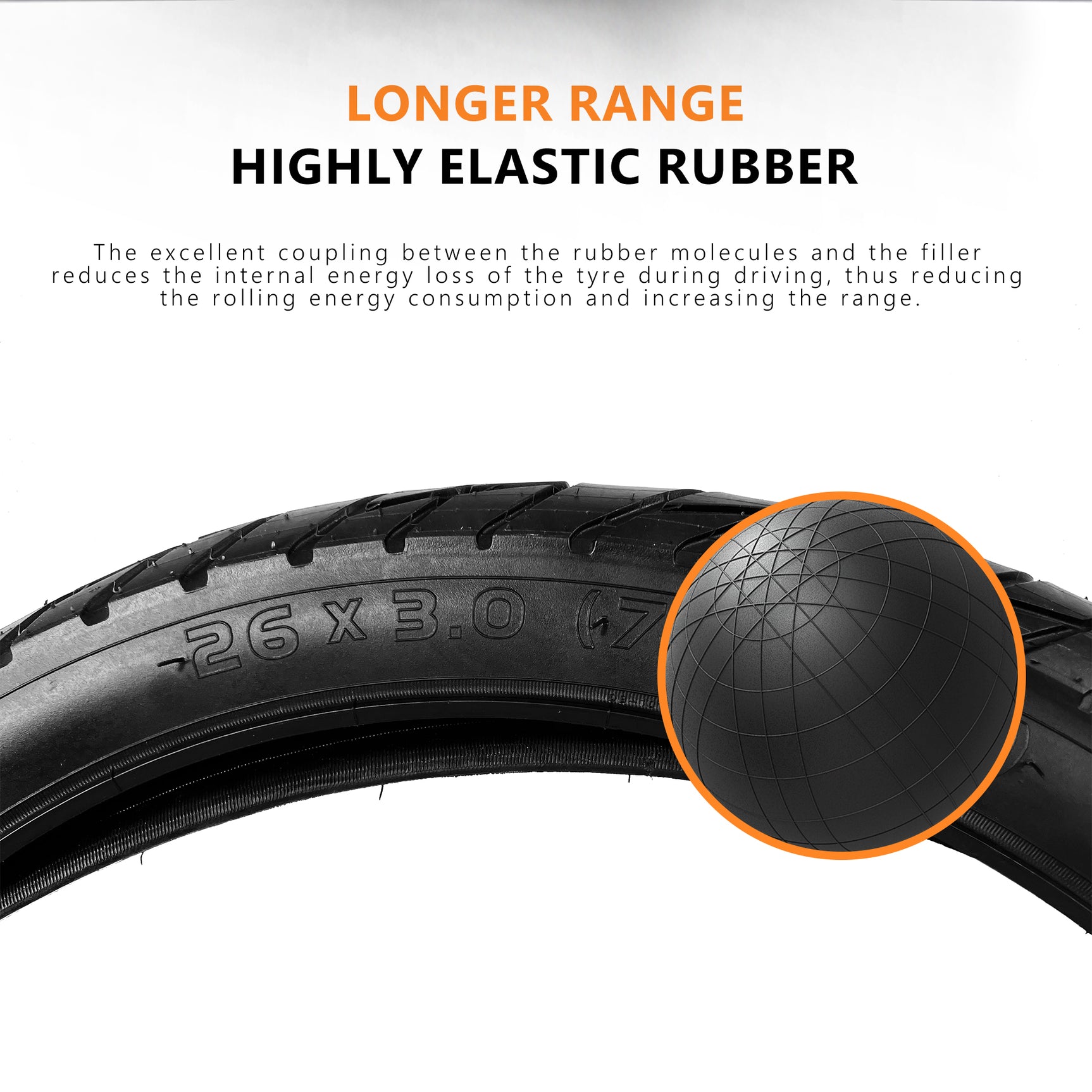 Fatbike-Reifen 26*3,0 Zoll