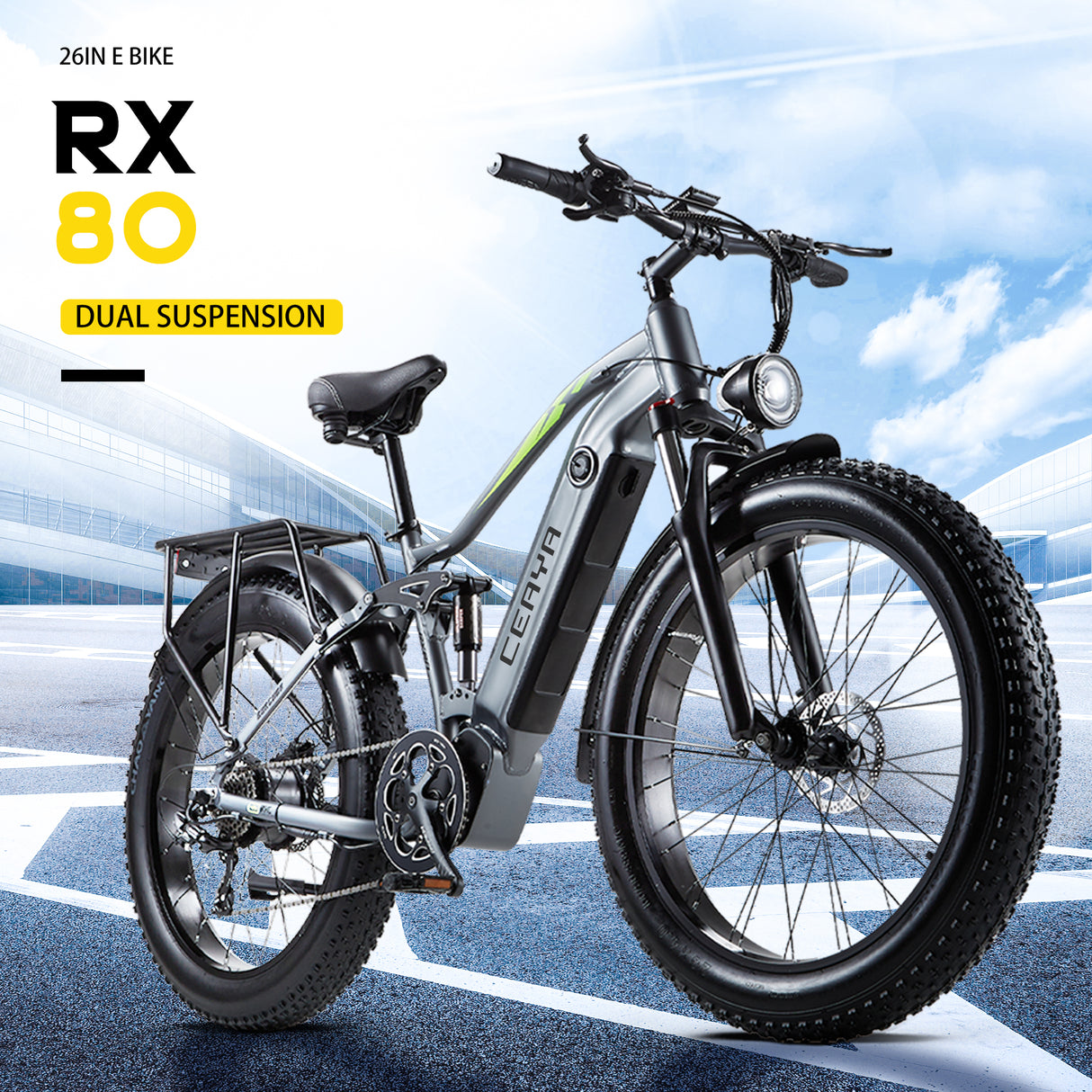 CEAYA 전기 자전거 RX80