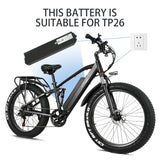 Elektro fahrrad batterie 48 V17AH für TP26