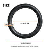 Fatbike-Reifen 20*2,4 Zoll