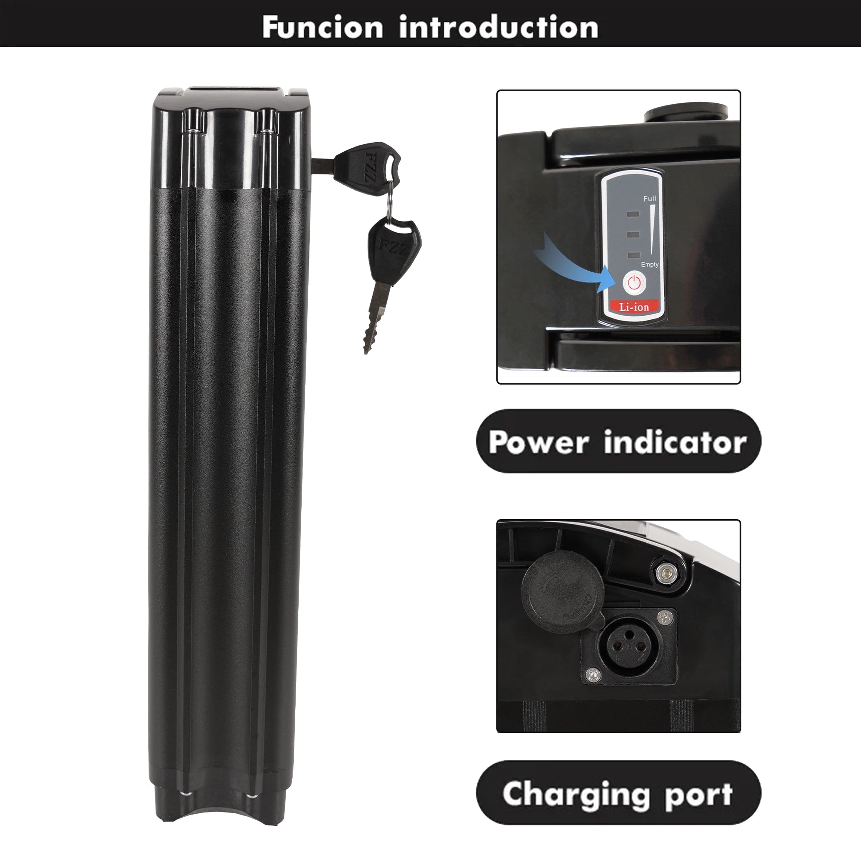 Ebike Battery For Electric Bike CMACEWHEEL Y20/T20/GW20/AC16