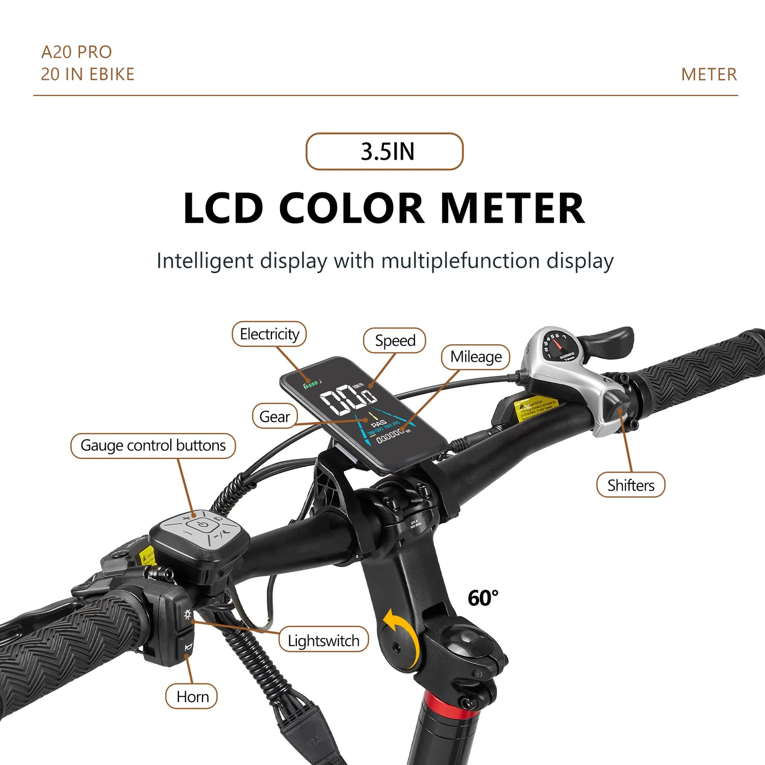 CEAYA Vélo électrique A20PRO