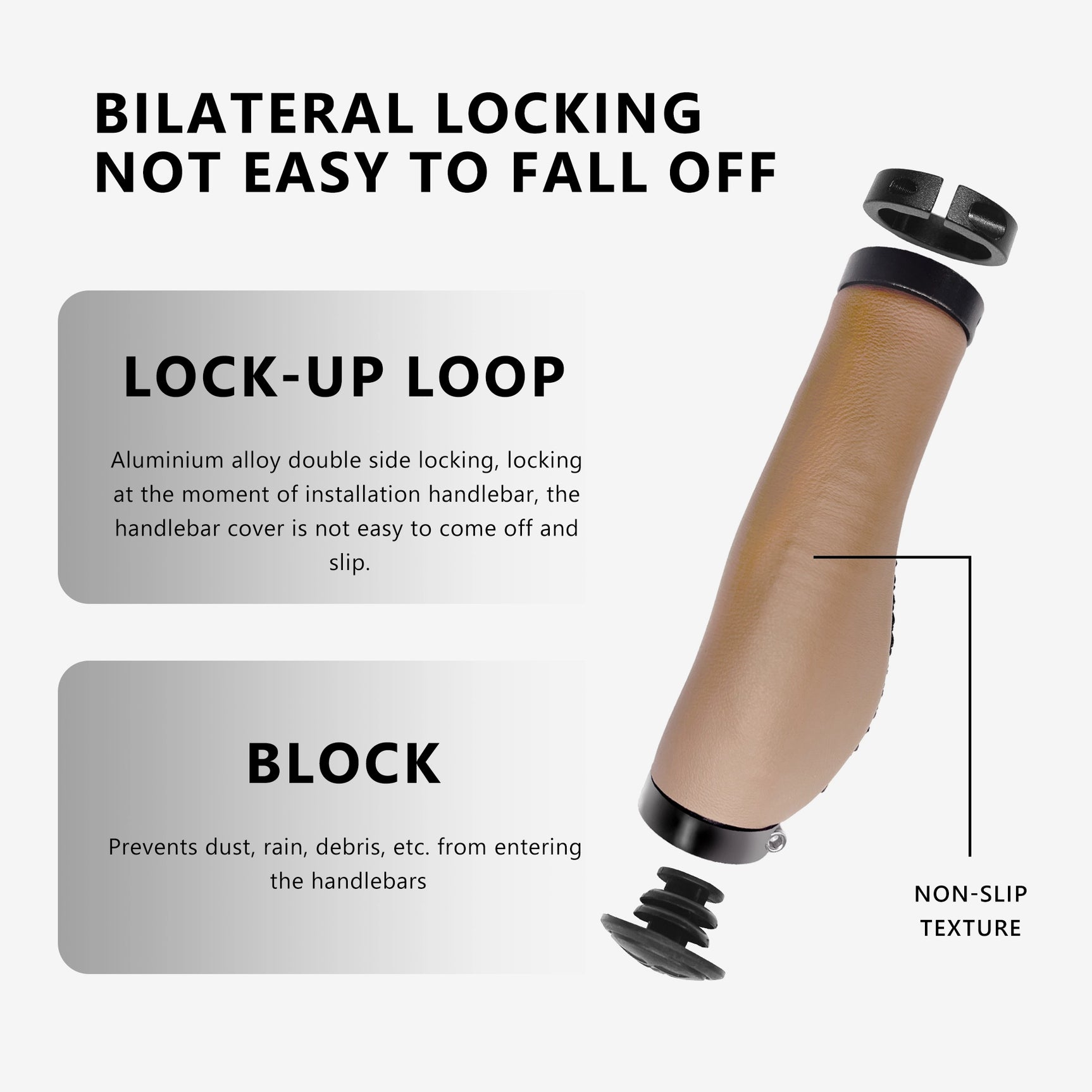 Manopole per bici AZ26PU