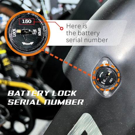 Ebike Battery Lock Key