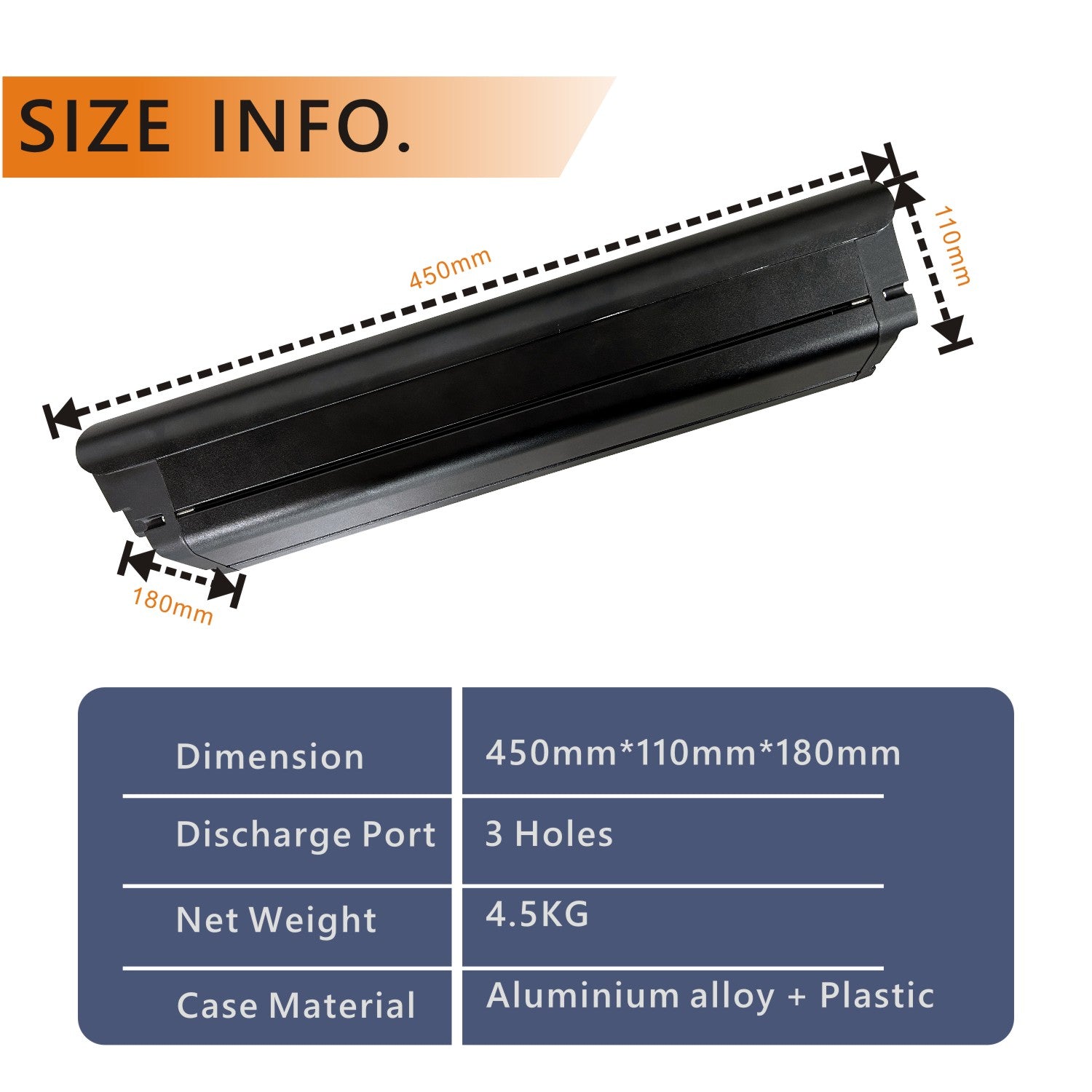 Electric Bike Battery 48V20AH for AZ26