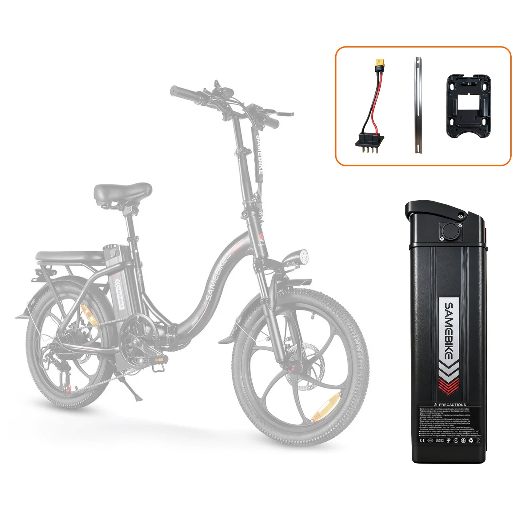 Batteria per bici elettrica SAMEBIKE