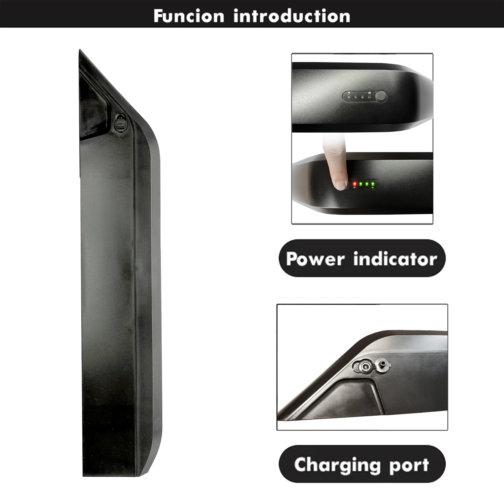 Batteria elettrica per bici 48V17.5AH per RX90/RX10