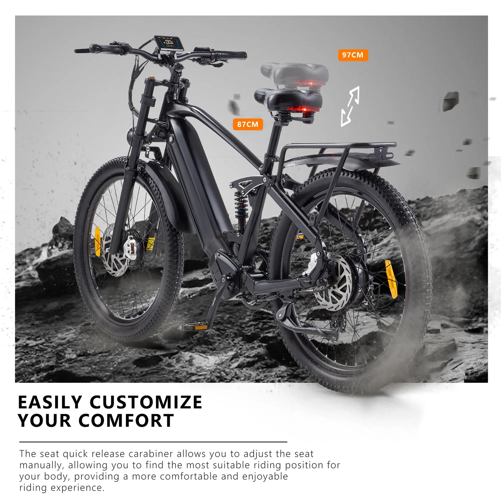 CMACEWHEEL Electric Bike AL26 MAX