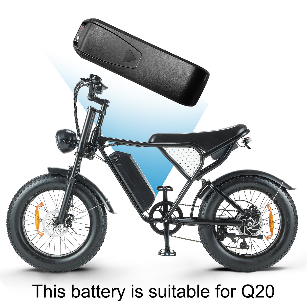 Elektro fahrrad batterie für Q20